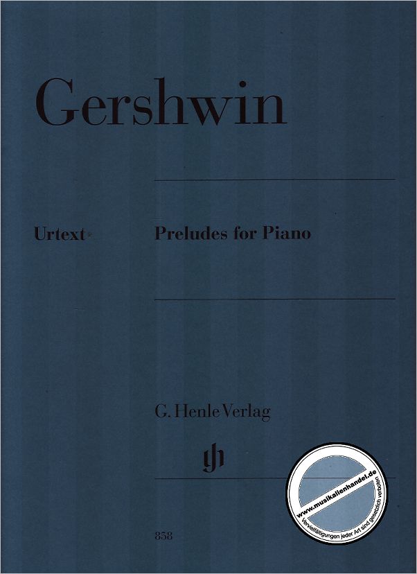 Titelbild für HN 858 - PRELUDES FOR PIANO