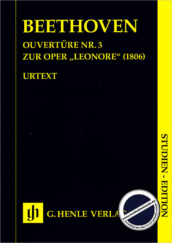 Titelbild für HN 9046 - Leonore op 72 - Ouvertüre 3