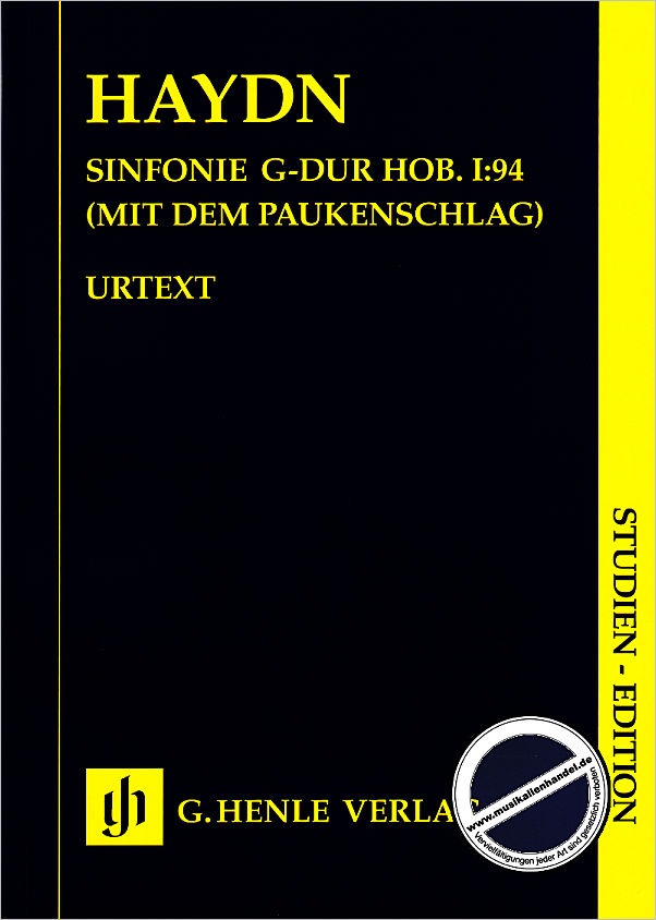 Titelbild für HN 9062 - Sinfonie mit dem Paukenschlag