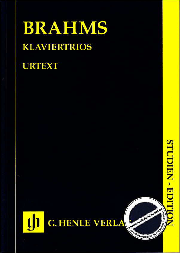 Titelbild für HN 9245 - KLAVIERTRIOS