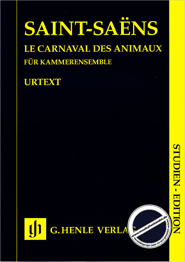 Titelbild für HN 9939 - Le Carneval des animaux