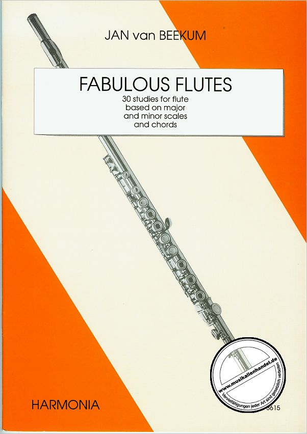 Titelbild für HU 3615 - FABULOUS FLUTES - 30 STUDIES