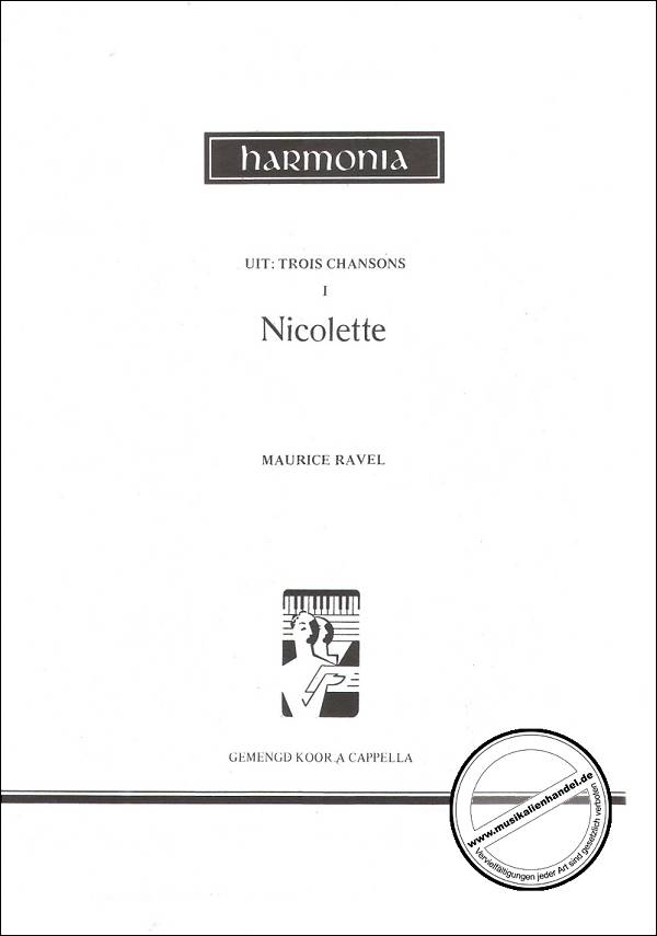 Titelbild für HU 3790-1 - NICOLETTE