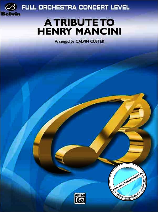Titelbild für IM -C0343B7X - A TRIBUTE TO HENRY MANCINI