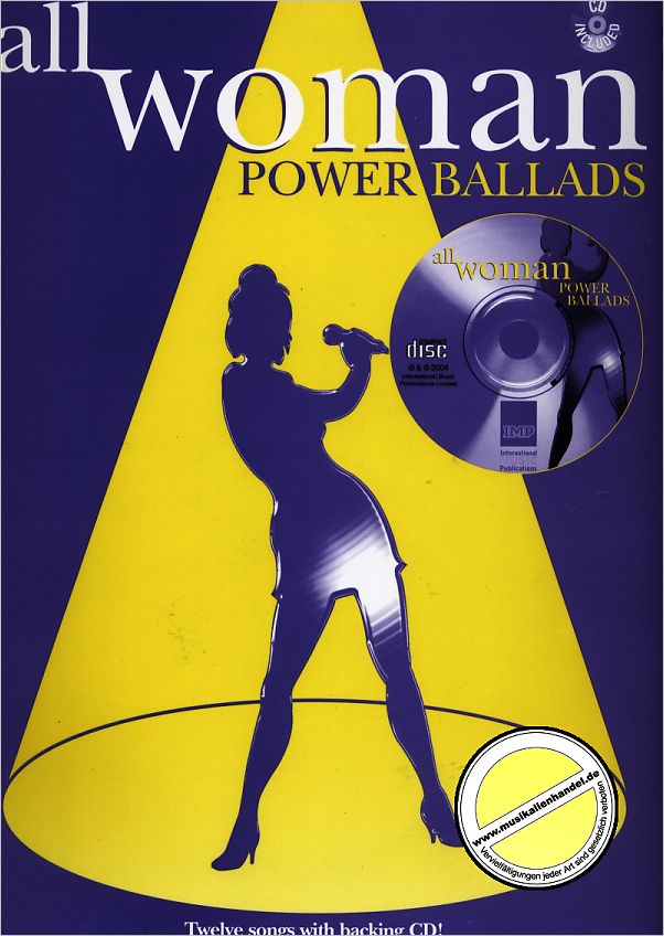 Titelbild für IM 10008A - ALL WOMAN - POWER BALLADS