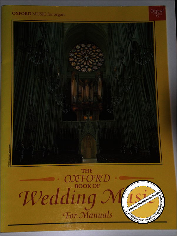 Titelbild für ISBN 0-19-375123-2 - THE OXFORD BOOK OF WEDDING MUSIC