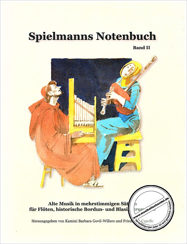 Titelbild für ISBN 3-927240-69-9 - SPIELMANNS NOTENBUCH 2 - ALTE MUSIK IN MEHRSTIMMIGEN