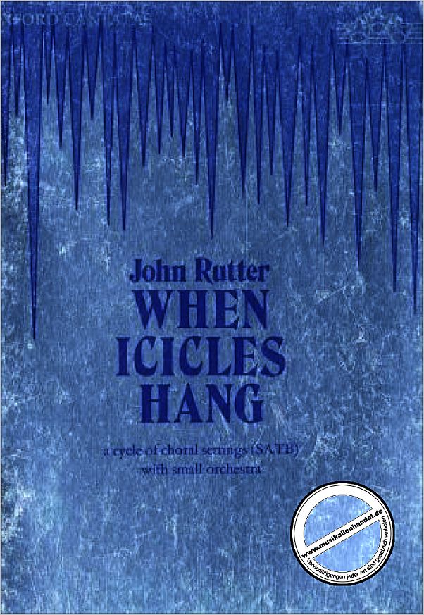 Titelbild für ISBN 0-19-338073-0 - WHEN ICICLES HANG