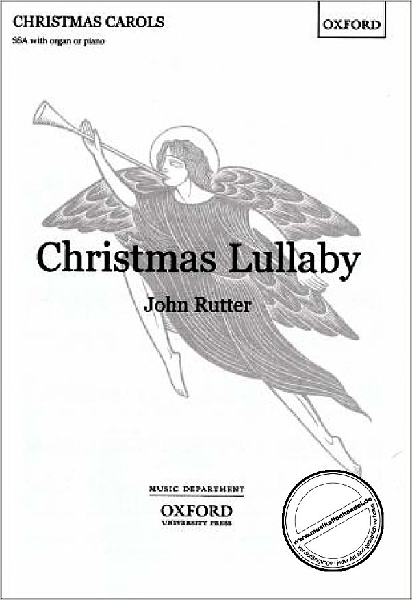 Titelbild für ISBN 0-19-342649-8 - CHRISTMAS LULLABY