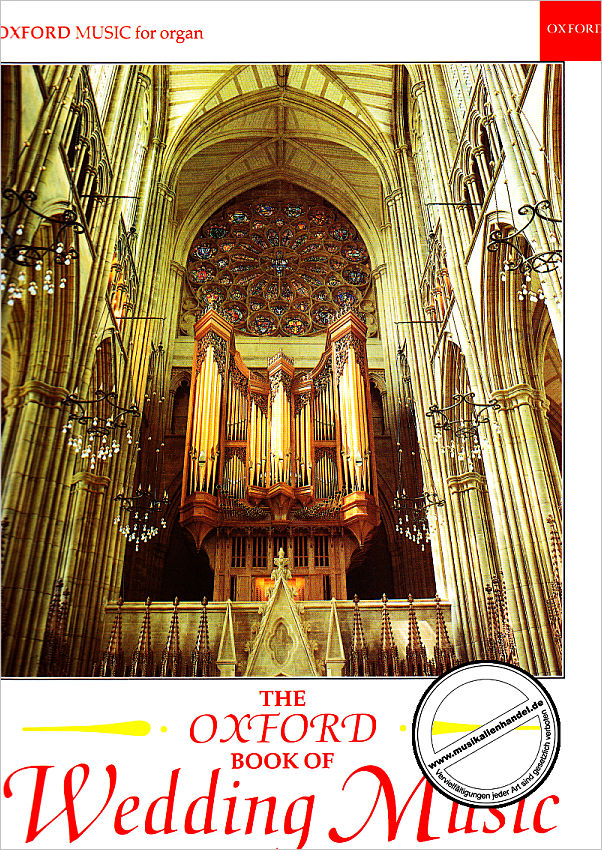 Titelbild für ISBN 0-19-375119-4 - THE OXFORD BOOK OF WEDDING MUSIC