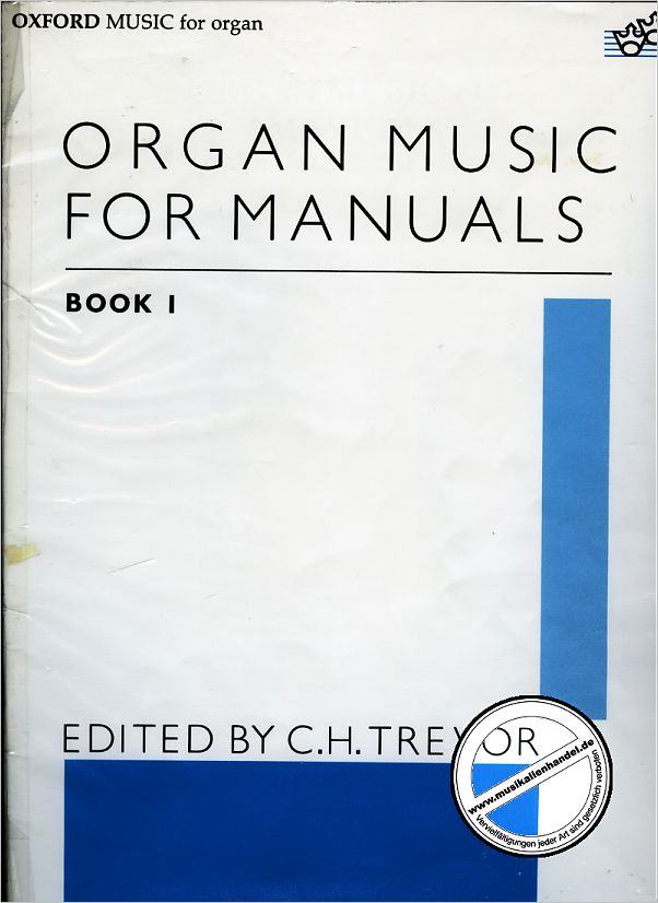 Titelbild für ISBN 0-19-375833-4 - ORGAN MUSIC FOR MANUALS 1 - 30 PIECES