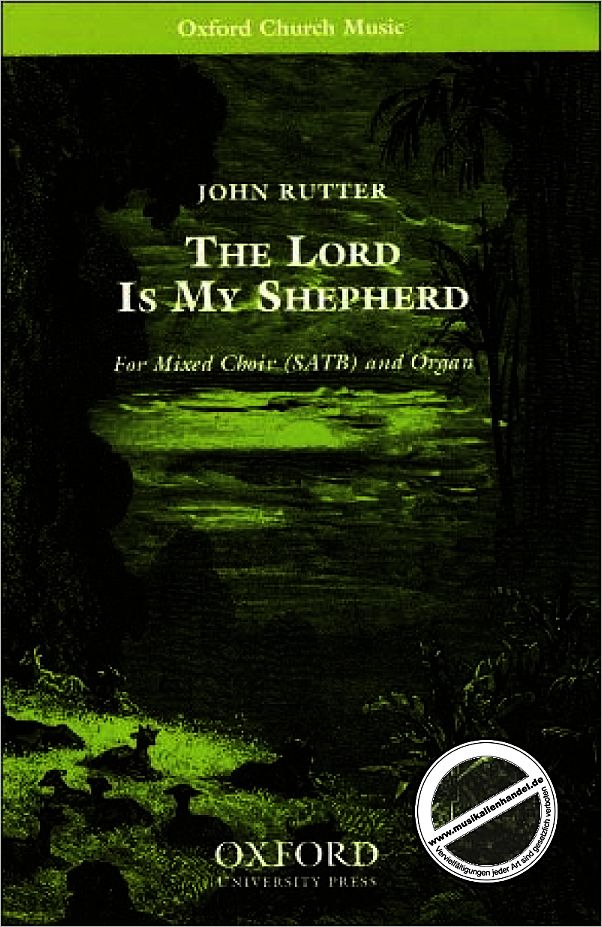 Titelbild für ISBN 0-19-385629-9 - THE LORD IS MY SHEPHERD PSALM 23