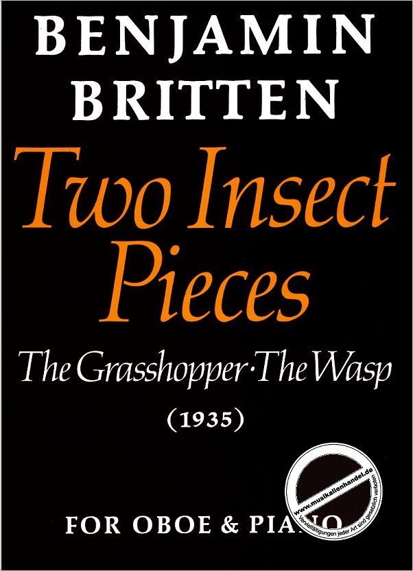 Titelbild für ISBN 0-571-50592-9 - 2 INSECT PIECES (1935)
