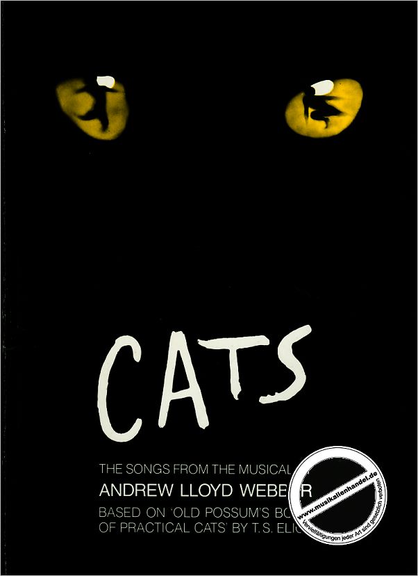 Titelbild für ISBN 0-571-50650-X - CATS - VOCAL SELECTIONS
