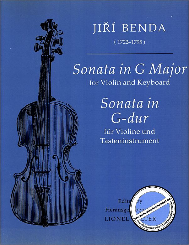 Titelbild für ISBN 0-571-50796-4 - SONATE G-DUR