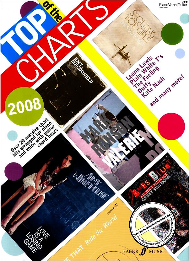 Titelbild für ISBN 0-571-53181-4 - TOP OF THE CHARTS 2008
