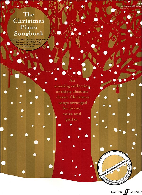 Titelbild für ISBN 0-571-53563-1 - CHRISTMAS PIANO SONGBOOK