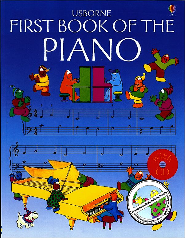 Titelbild für ISBN 0-7460-3713-9 - USBORNE FIRST BOOK OF THE PIANO