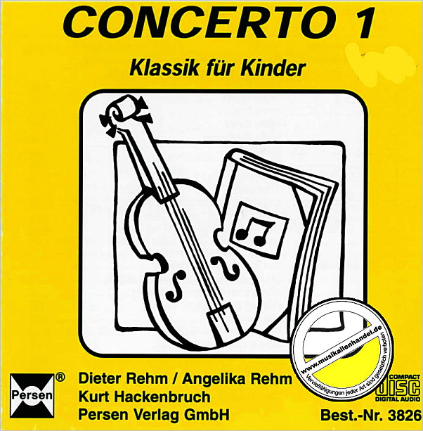 Titelbild für ISBN 3-89358-826-4 - CONCERTO 1 - KLASSISCHE MUSIK