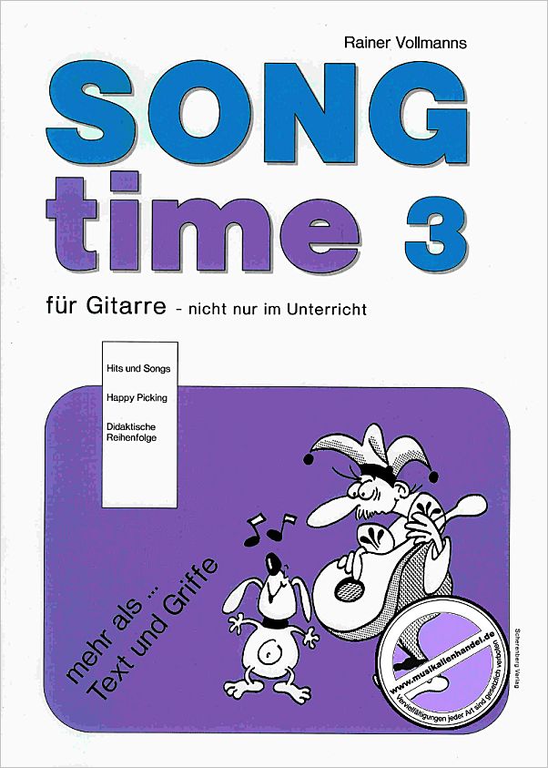 Titelbild für ISBN 3-927652-03-2 - SONGTIME 3