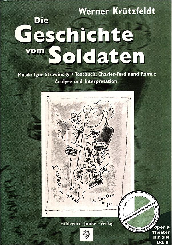 Titelbild für ISBN 3-928783-88-2 - DIE GESCHICHTE VOM SOLDATEN VON IGOR STRAWINSKY