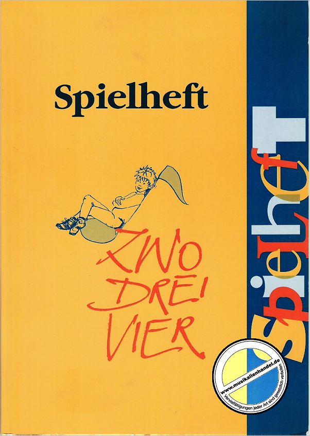 Titelbild für ISBN 3-932595-13-0 - ZWO DREI VIER - SPIELHEFT ALS ERGAENZUNG