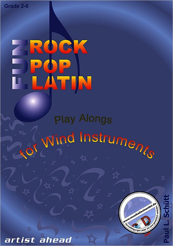 Titelbild für ISMN M-50150-011-6 - ROCK POP LATIN FUN PLAY ALONGS 1