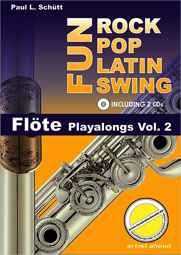 Titelbild für ISMN M-50150-153-3 - ROCK POP LATIN SWING FUN PLAY ALONGS 2