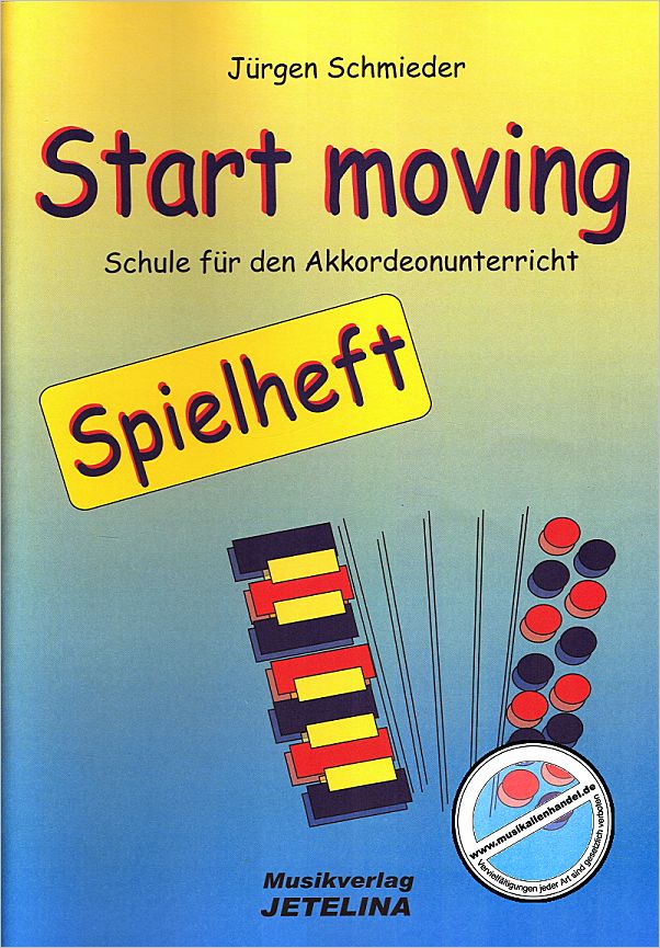 Titelbild für JETELINA 71050103 - START MOVING - SPIELHEFT