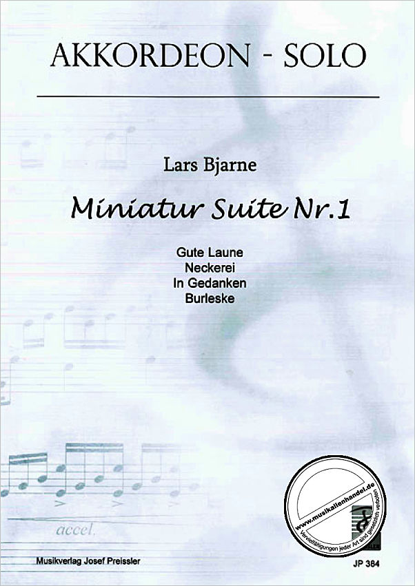 Titelbild für JP 384 - MINIATUR SUITE NR 1