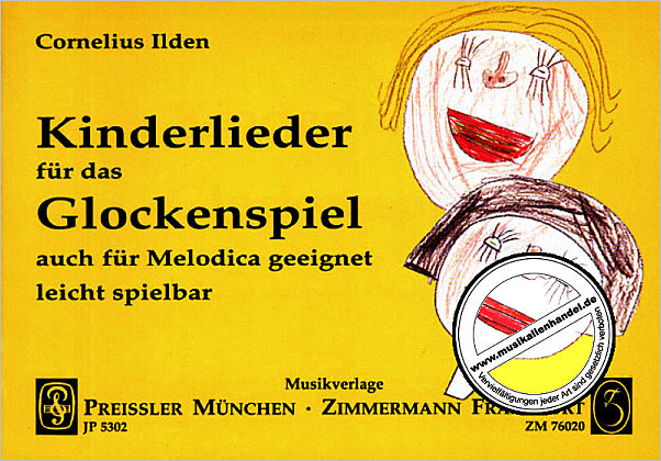 Titelbild für JP 5302 - KINDERLIEDER FUER DAS GLOCKENSPIEL
