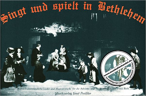 Titelbild für JP 6153 - SINGT + SPIELT IN BETHLEHEM