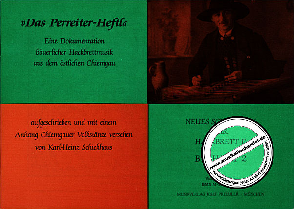 Titelbild für JP 6312 - DAS PERREITER HEFTL - BEIHEFT 2