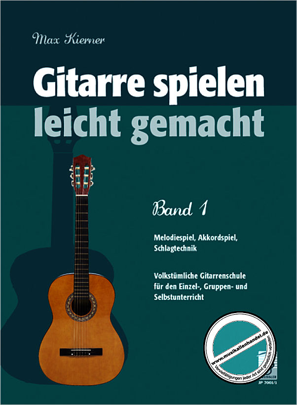 Titelbild für JP 7001-1 - GITARRE SPIELEN LEICHT GEMACHT