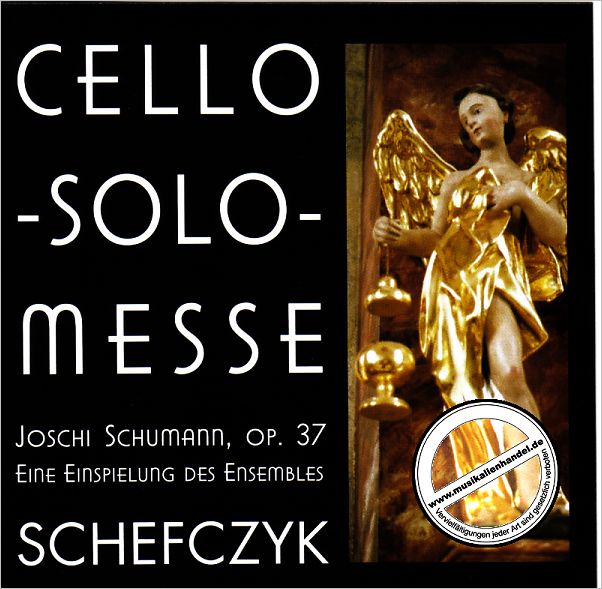 Titelbild für JRS -CD2001 - CELLO SOLO MESSE
