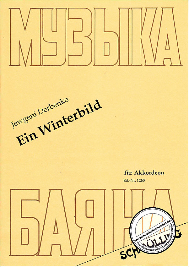 Titelbild für K 1260 - EIN WINTERBILD
