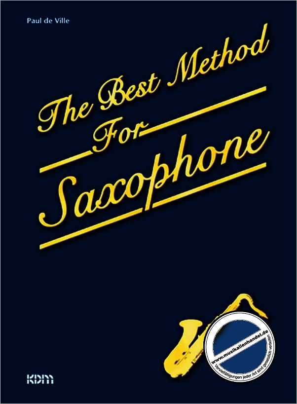 Titelbild für KDM 20984-136 - BEST METHOD FOR SAXOPHONE