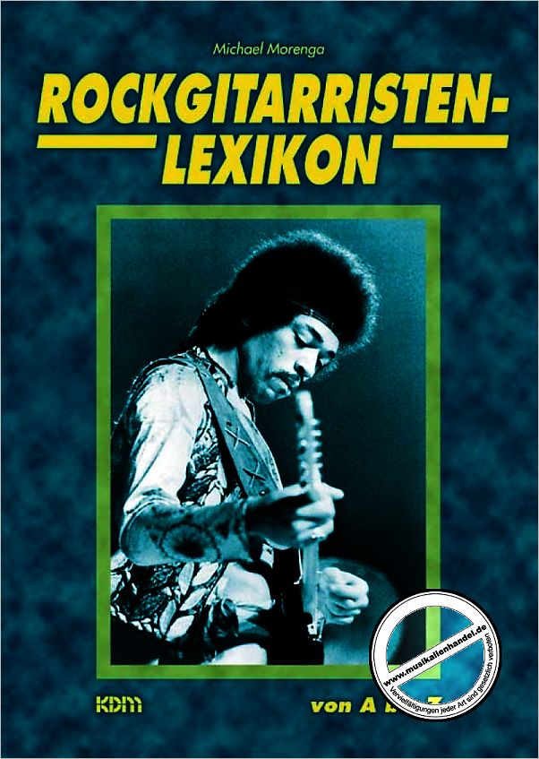 Titelbild für KDM 20984-186 - ROCKGITARRISTENLEXIKON VON A-Z
