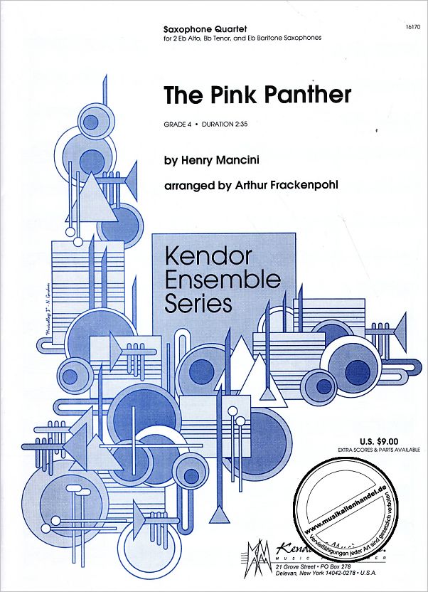 Titelbild für KENDOR 16170 - THE PINK PANTHER
