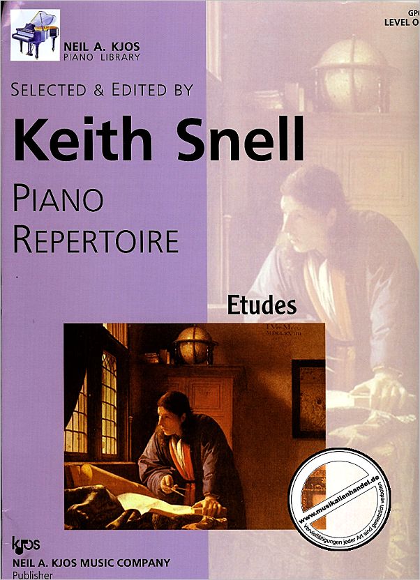 Titelbild für KJOS -GP641 - ETUDES 1 (PIANO REPERTOIRE)
