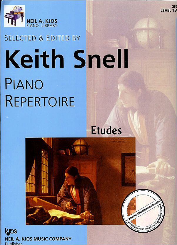 Titelbild für KJOS -GP642 - ETUDES 2 (PIANO REPERTOIRE)