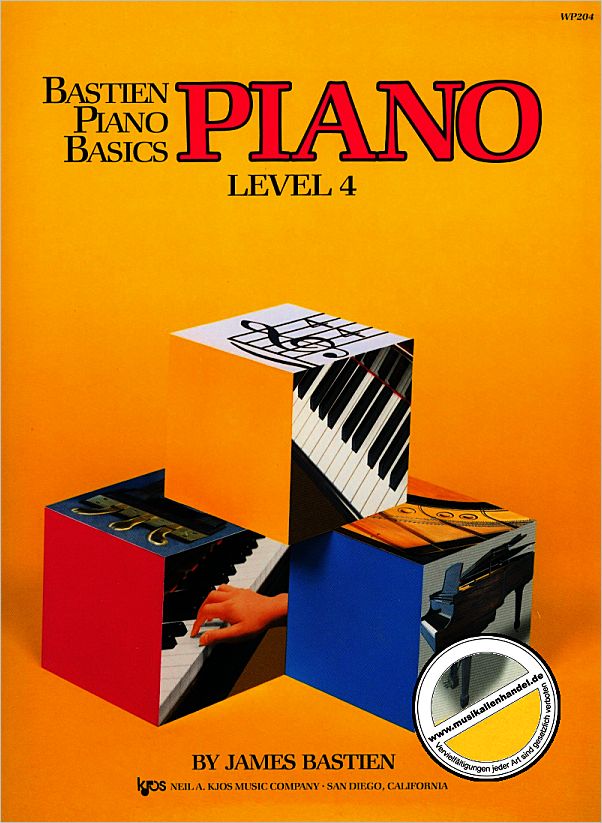 Titelbild für KJOS -WP204E - PIANO BASICS 4