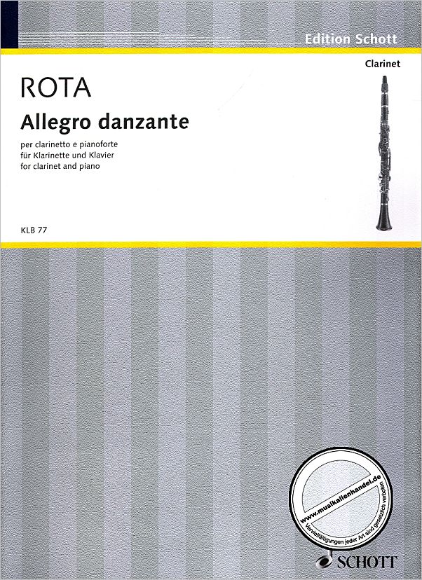Titelbild für KLB 77 - ALLEGRO DANZANTE