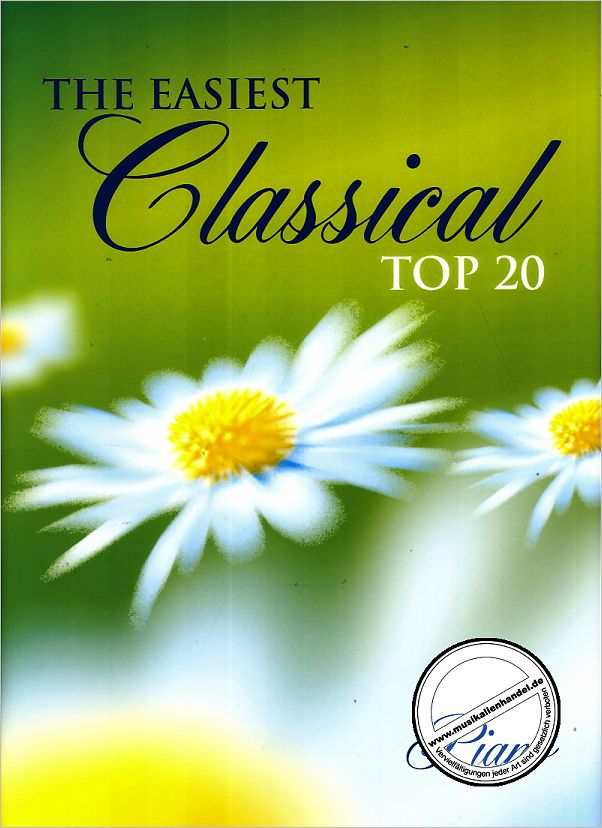 Titelbild für KM 3612246 - THE EASIEST CLASSICAL TOP 20