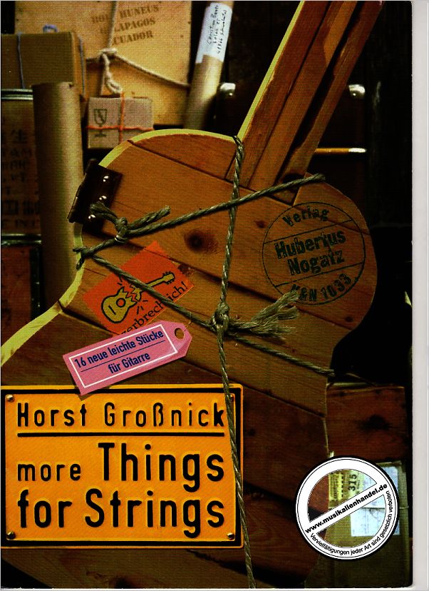 Titelbild für KN 1033 - MORE THINGS FOR STRINGS