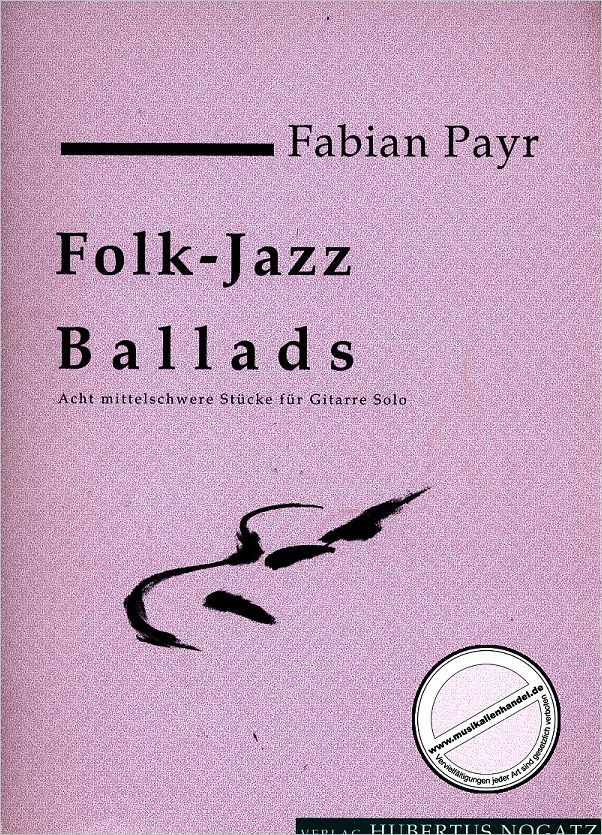 Titelbild für KN 1107 - FOLKJAZZ BALLADS 1