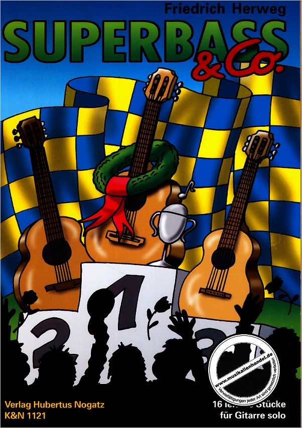 Titelbild für KN 1121 - SUPERBASS & CO - 16 LEICHTE STUECKE