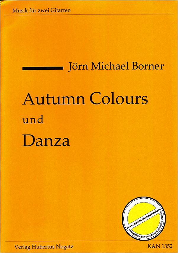 Titelbild für KN 1352 - AUTUMN COLOURS + DANZA