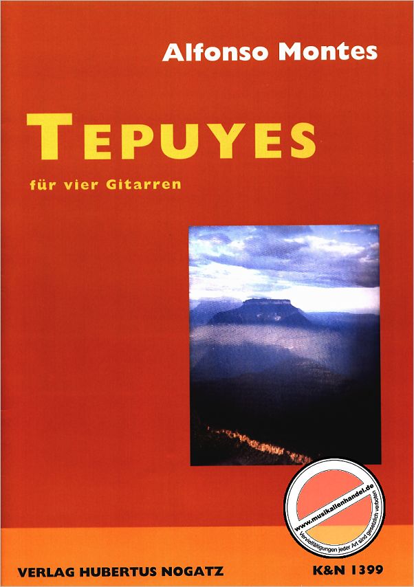 Titelbild für KN 1399 - TEPUYES