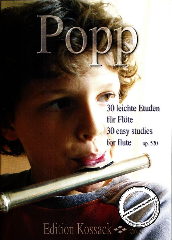 Titelbild für KOSSACK 20012 - 30 LEICHTE ETUEDEN AUS OP 520